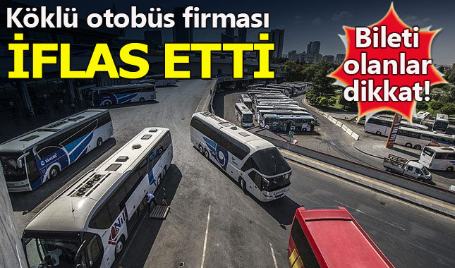 Köklü otobüs firması Ulusoy iflas bayrağını çekti