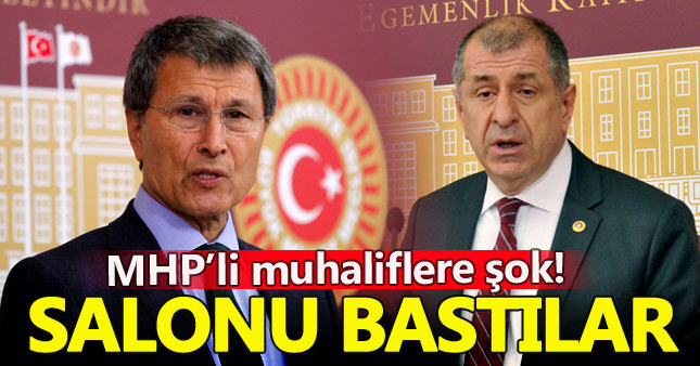 Ümit Özdağ ve Yusuf Halaçoğlu'na saldırı