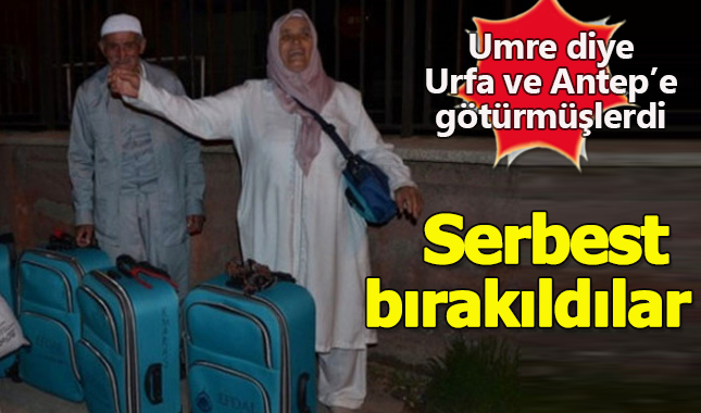 "Umreye Götüreceğiz" diyerek Urfa ve Antep'i gezdiren 4 kişi serbest bırakıldı