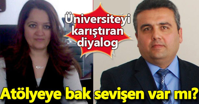 Üniversiteyi karıştıran diyalog