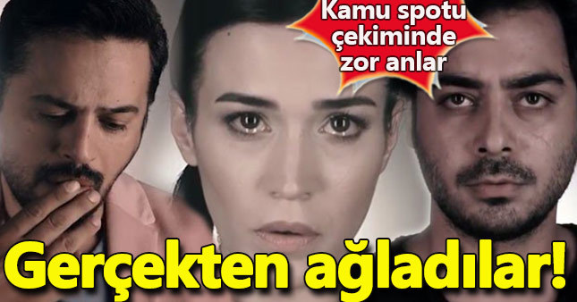 Ünlü isimleri ağlatan kamu spotu
