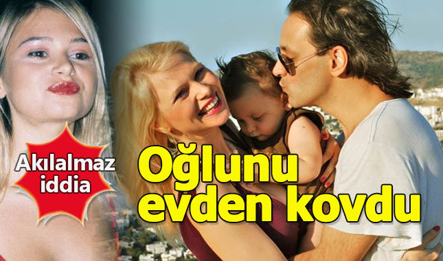 Ünlü manken hakkında korkunç iddia, oğlunu evden kovdu