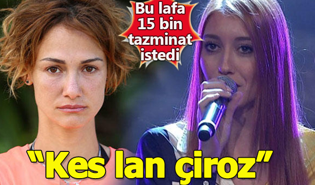 Ünlü oyuncu 'Kes lan çiroz' lafını dava etti!