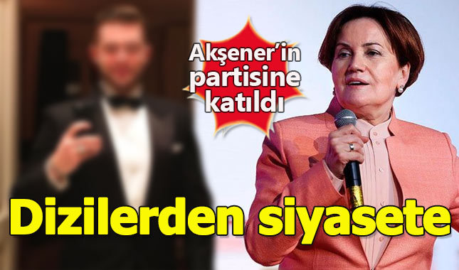 Oyuncu Mehmet Aslan, Meral Akşener'in partisine katıldı