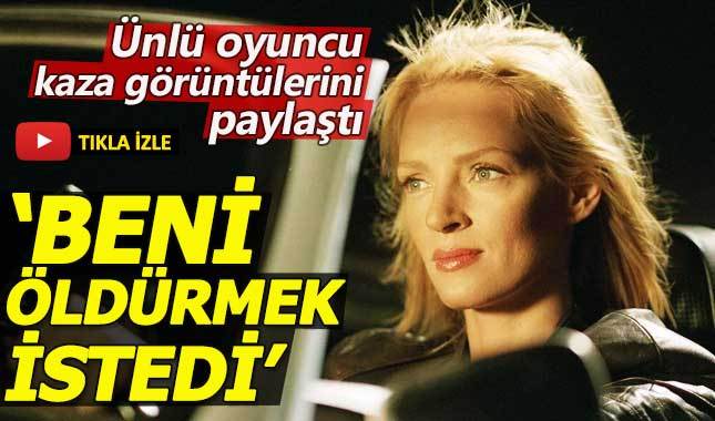 Ünlü oyuncu ölümden döndüğü anların görüntülerini paylaştı