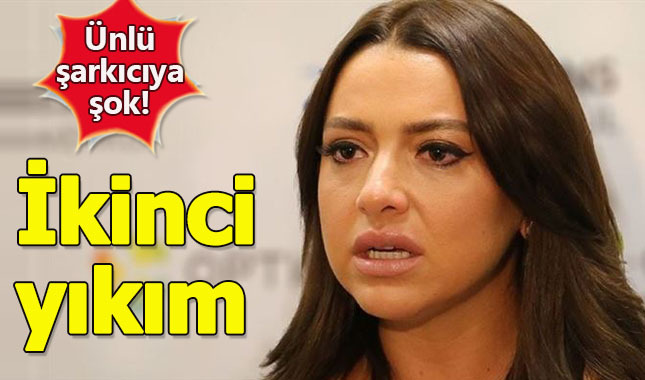 Ünlü şarkıcı Hadiseye ikinci yıkım! Ofisine haciz geldi!