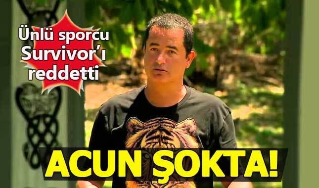 Ünlü sporcu, Acun'un Survivor teklifini reddetti