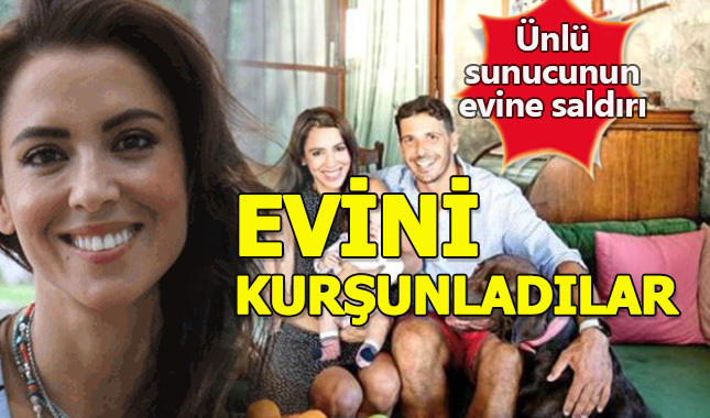 Ünlü sunucunun evine silahlı saldırı: "Can güvenliğimiz yok"
