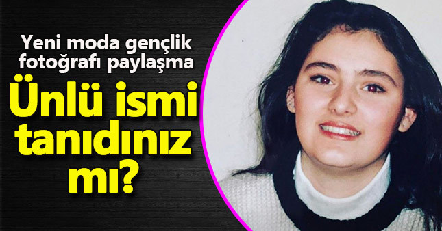 Ünlülerin yeni modası gençlik fotoğraflarını paylaşma oldu