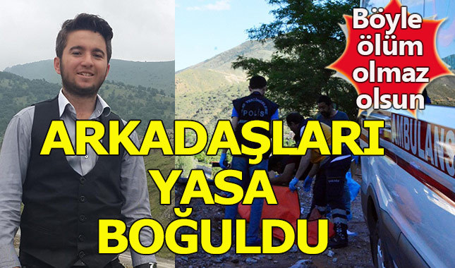 Üstüne düşen kaya parçası nedeniyle hayatını kaybeden öğrenci
