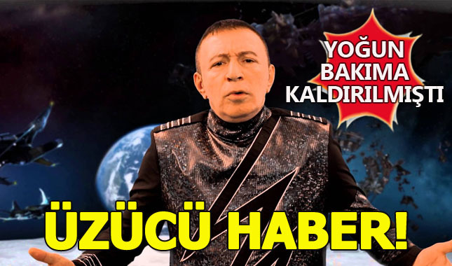 Uzaylı lakaplı sanatçı Mustafa Topaloğlu kalp krizi geçirdi!