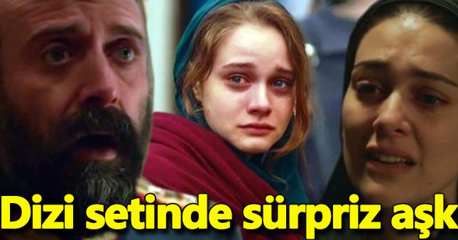 Vatanım Sensin dizi setinde sürpriz aşk