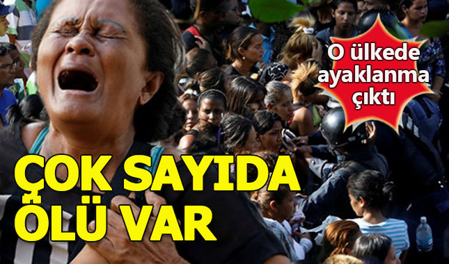 Venezüela'da ayaklanma çok sayıda ölü var