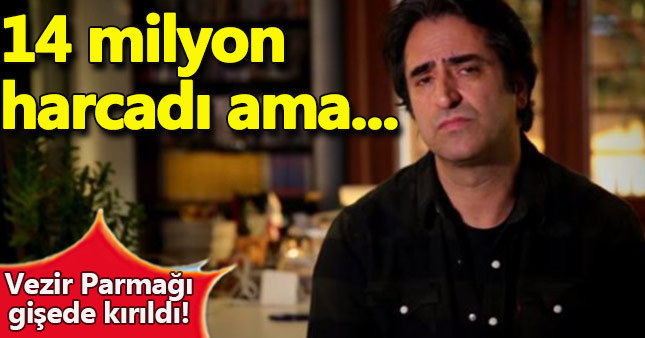 Vezir Parmağı filmi için 14 milyon harcayan Mahsun'a şok!