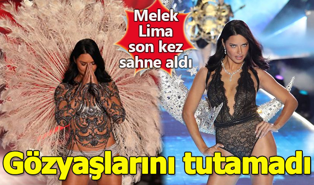 Victoria's Secret 2018 izle - Adriana Lima gözyaşlarıyla veda etti