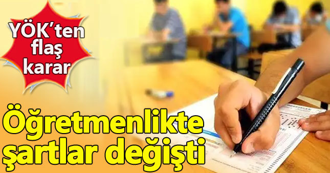 YÖK'ten öğretmenler olacaklara 240 bin şartı