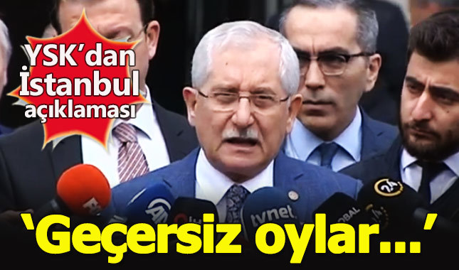 YSK Başkanı: Geçersiz oylar tekrar sayılacak