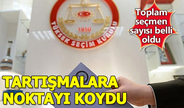 YSK Başkanı Sadi Güven seçimle ilgili detayları paylaştı