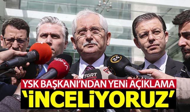 YSK Başkanı Sadi Güven'den yeni açıklama