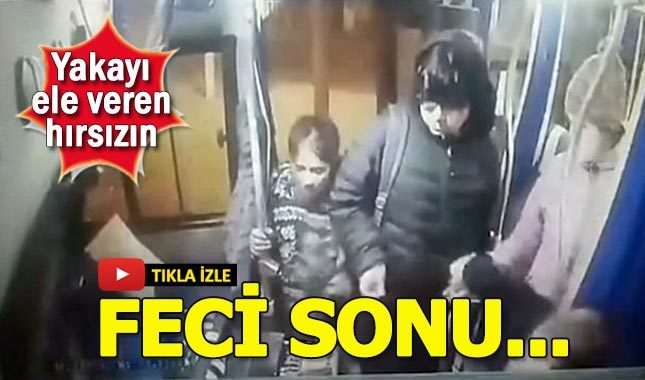 Yakayı ele veren hırsız, şoförden dayak yedi