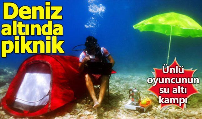 Yakışıklı oyuncunun deniz altı pikniği (Burak Sevinç Kimdir)