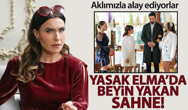 Yasak Elma dizisinde beyin yakan sahne!