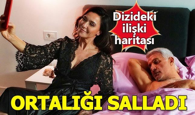 Yasak Elma'daki ilişki haritası sosyal medyayı salladı