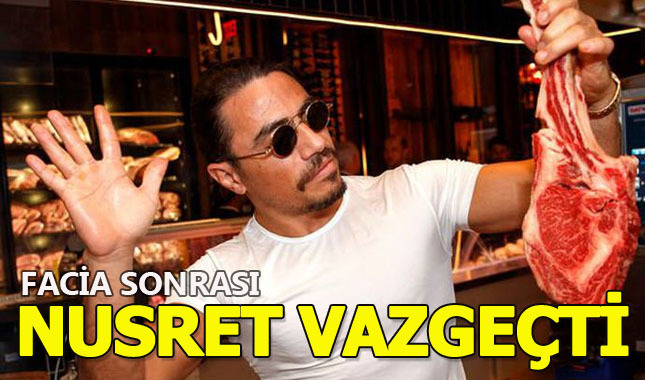 Yaşanan kaza sonrası Nusret'ten açıklama!