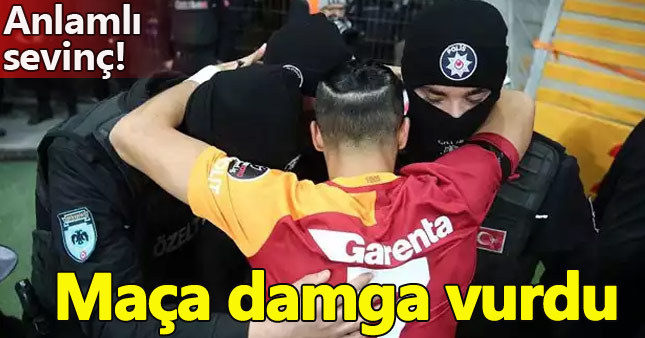 Yasin Öztekin'den anlamlı gol sevinci
