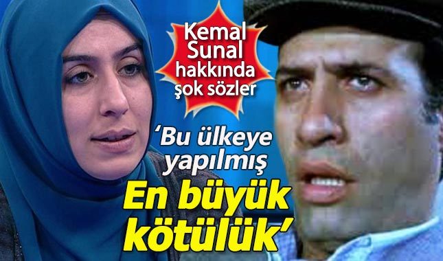 Yazar Cemile Bayraktar'dan Kemal Sunal hakkında şok sözler