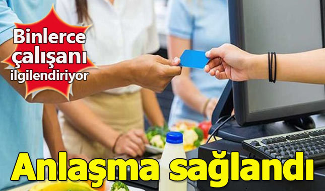 Yemek kartlarındaki komisyon sorunu aşıldı