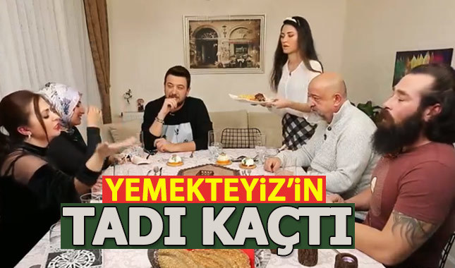 Yemekteyiz yarışmasının tadı kaçtı