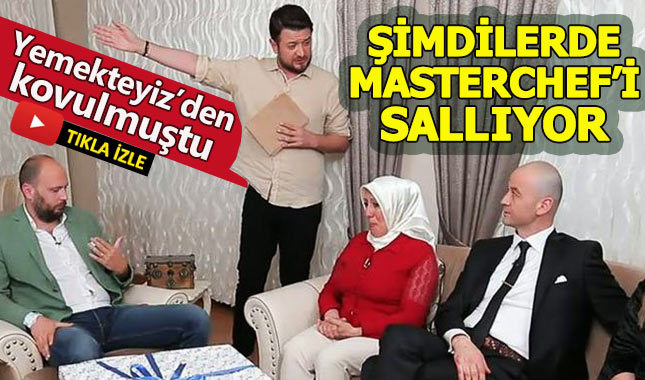 Yemekteyiz'den kovulan yarışmacı artık MasterChef'i sallıyor