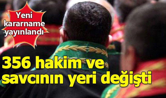 Yeni HSK Kararnamesi yayımlandı - Görev yerleri değiştirilen hakim ve savcılar tam liste