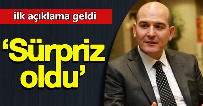 Yeni İçişleri Bakanı Soylu'dan ilk açıklama!