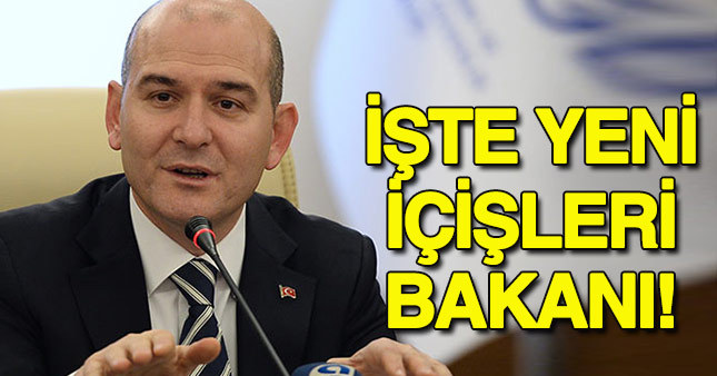Yeni İçişleri Bakanı Süleyman Soylu oldu