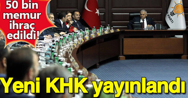 Yeni Kanun Hükmünden Kararname yayınlandı