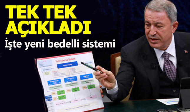 Yeni bedelli askerlik sistemi nasıl olacak 2019 - Hulusi Akar açıkladı