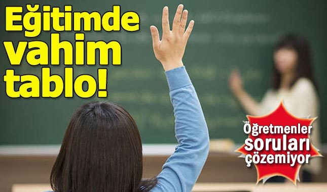 Yeni mezun öğretmenler branş sorularını çözemiyor