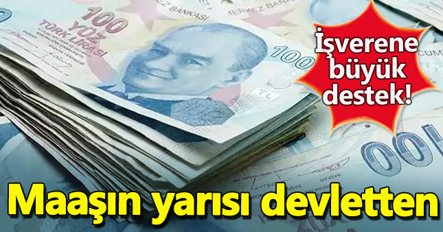 Yeni mezunların maaşının yarısını devlet ödeyecek