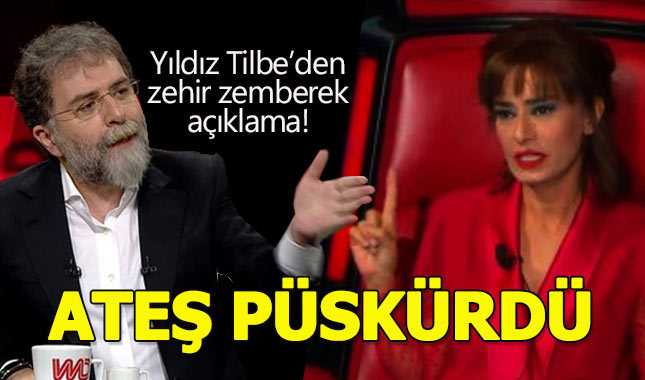 Yıldız Tilbe Ahmet Hakan'a ateş püskürdü