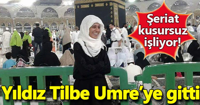 Yıldız Tilbe Umre'ye gitti