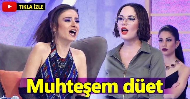 Yıldız Tilbe ile Bahar Candan düet yaptı