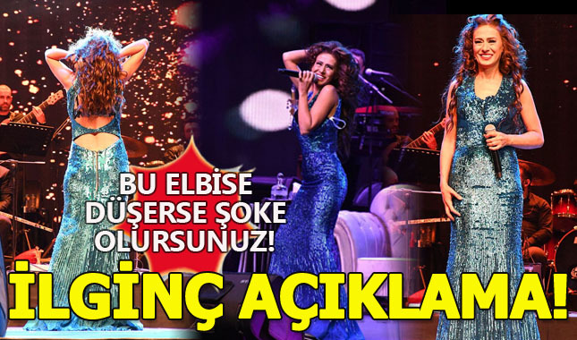 Yıldız Tilbe'den bir ilginç elbise açıklaması