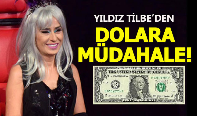 Yıldız Tilbe'nin Dolar yükselişini durdurma planı