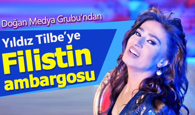 Yıldız Tilbe'ye medyada "Filistin" ambargosu