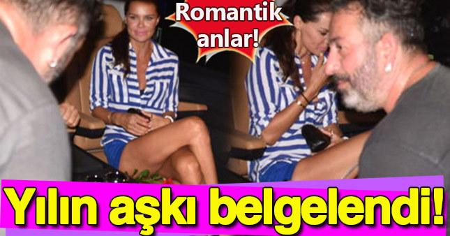 Yılın aşkı belgelendi!