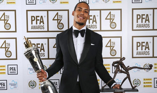 Yılın futbolcusu Van Dijk
