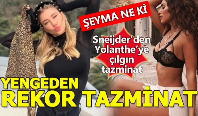 Yolanthe Cabau'nun Sneijder'den aldığı inanılmaz tazminat