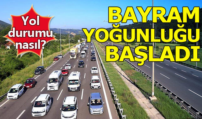 Yol durumu nasıl trafik var mı hangi yollar boş - Bolu dağı trafik durumu